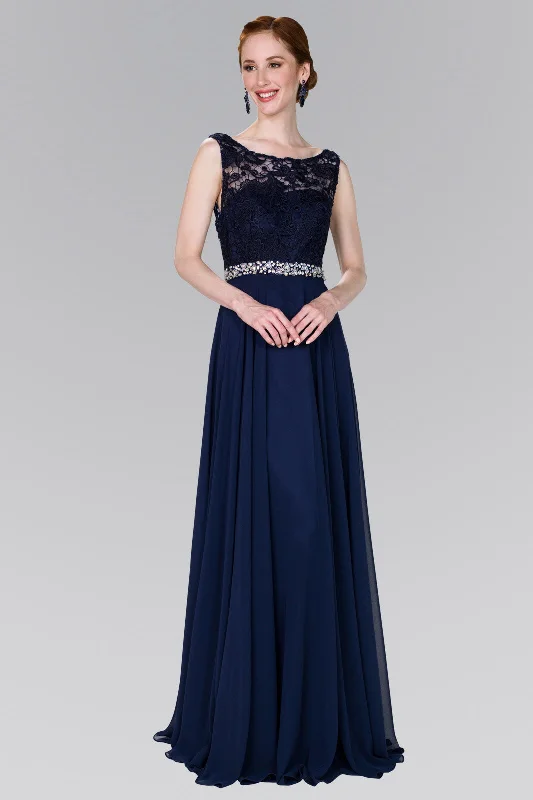 Maternity dress for a fall harvest festival Lace Top Chiffon Long Formal Dress