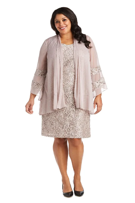 Maternity dress for a baby's first visit to the herb garden R&M Richards 2421W Short Plus Size Mother Of The Bride Dress Sale Maternity dress for a baby's first visit to the herb garden R&M Richards 2421W Short Plus Size Mother Of The Bride Dress Sale