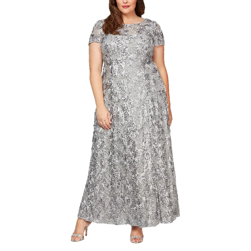 Maternity denim dress for a casual vibe Alex Evenings AE412788 Plus Size Long Formal Dress Maternity denim dress for a casual vibe Alex Evenings AE412788 Plus Size Long Formal Dress