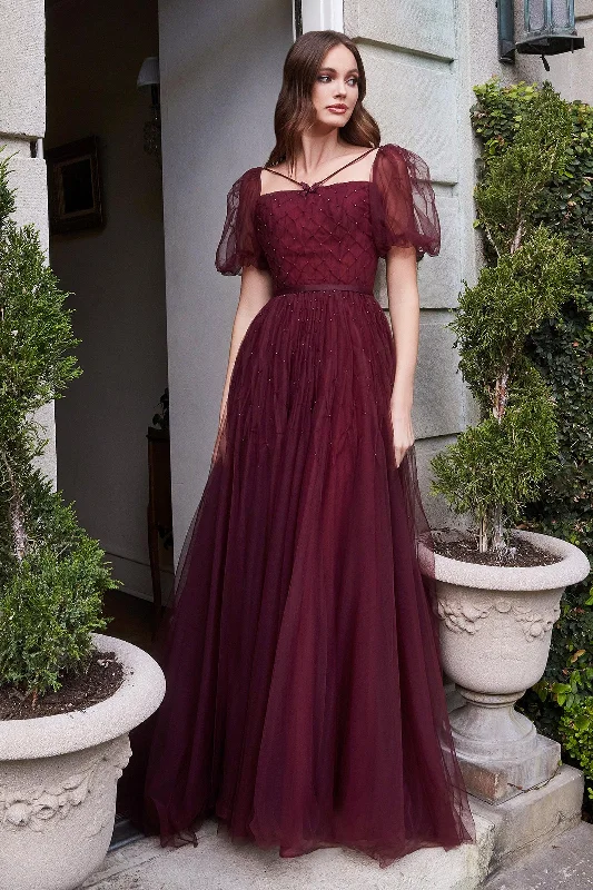 Maternity dress for a fall harvest festival Cinderella Divine B712 Short Sleeve Long A Line Prom Dress Maternity dress for a fall harvest festival Cinderella Divine B712 Short Sleeve Long A Line Prom Dress