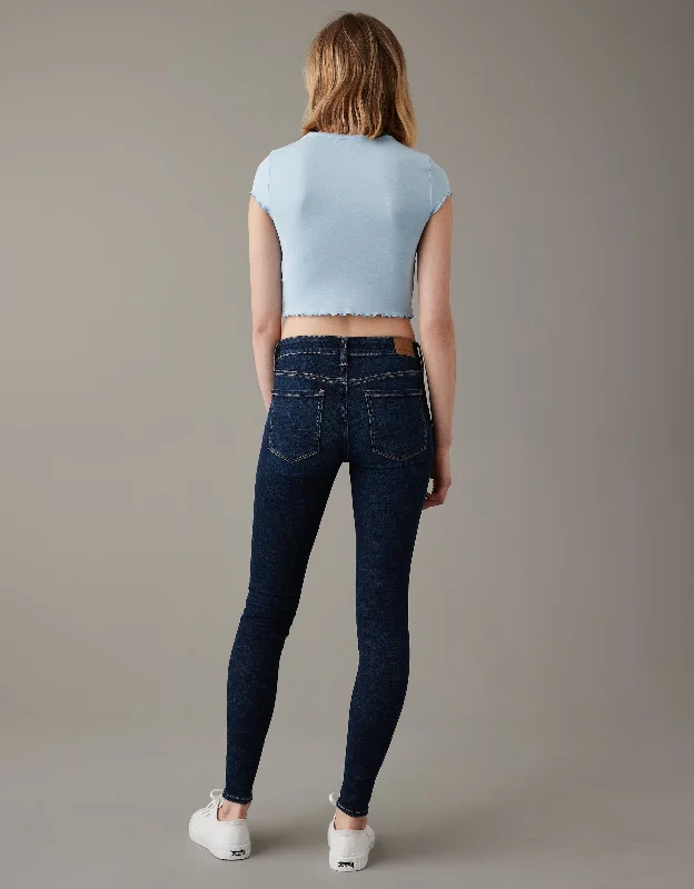 High - Waisted Women's Leather Tight Trousers in Black for a Rock - Chic LookAE Next Level Low-Rise Jegging High - Waisted Women's Leather Tight Trousers in Black for a Rock - Chic LookAE Next Level Low-Rise Jegging