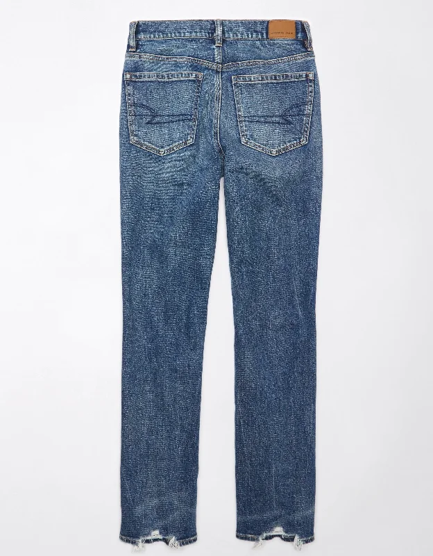 Plus Size Women's Printed Tight Trousers in Floral Patterns for a Spring - Inspired OutfitAE Stretch Super High-Waisted Ripped Straight Jean Plus Size Women's Printed Tight Trousers in Floral Patterns for a Spring - Inspired OutfitAE Stretch Super High-Waisted Ripped Straight Jean