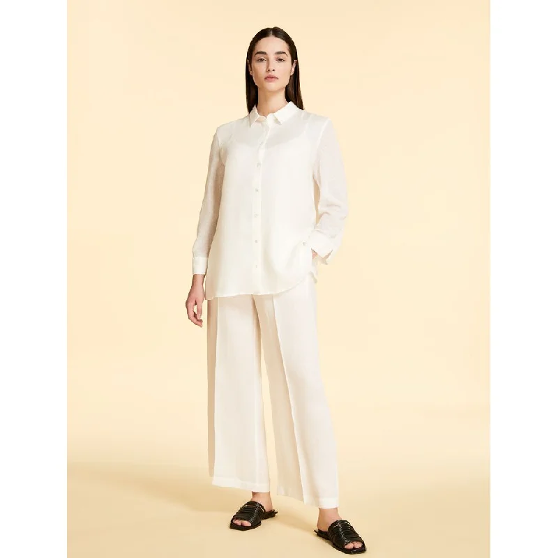 Women's Tight Trousers with Drawstring Waist in Khaki for a Relaxed and Adjustable FitRISAIA Women's Tight Trousers with Drawstring Waist in Khaki for a Relaxed and Adjustable FitRISAIA