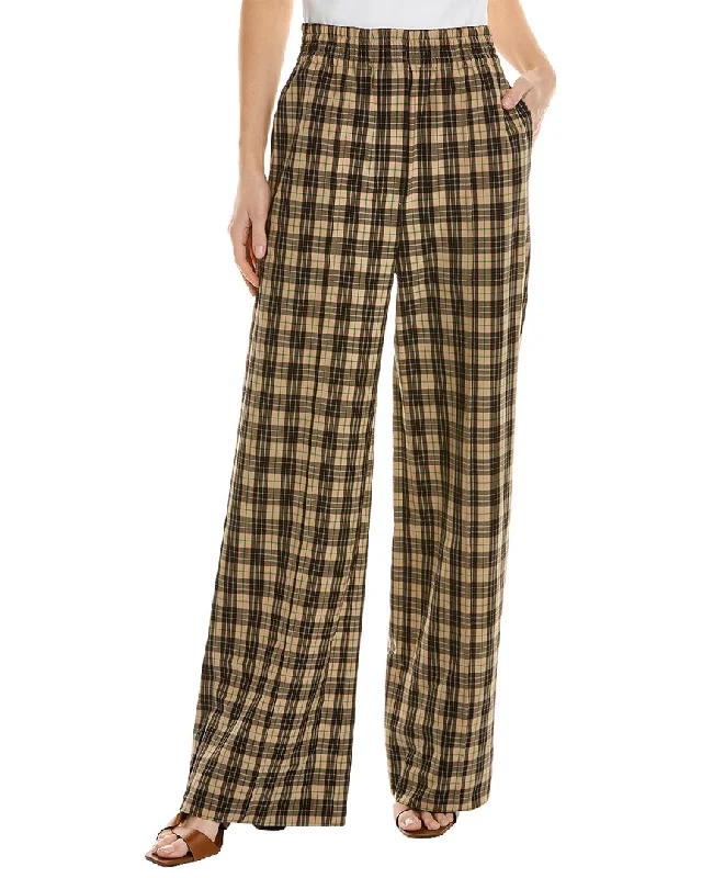 Plus Size Women's Corduroy Tight Trousers in Olive Green for a Retro and Cozy VibeSEA NY Mikaela Plaid Wool-Blend Pant Plus Size Women's Corduroy Tight Trousers in Olive Green for a Retro and Cozy VibeSEA NY Mikaela Plaid Wool-Blend Pant