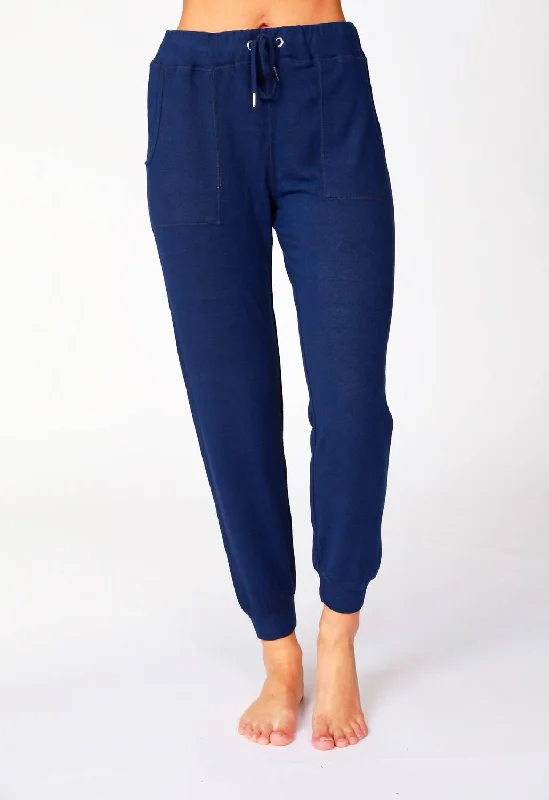 Plus Size Women's Corduroy Tight Trousers in Olive Green for a Retro and Cozy VibeSoft Stretch Drawstring Jogger In Navy Plus Size Women's Corduroy Tight Trousers in Olive Green for a Retro and Cozy VibeSoft Stretch Drawstring Jogger In Navy