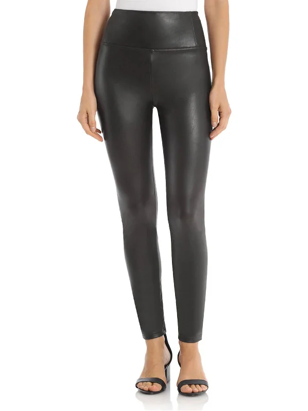 Women's Metallic Tight Trousers in Gold for a Glamorous Party EnsembleWomens Faux Leather High Rise Leggings Women's Metallic Tight Trousers in Gold for a Glamorous Party EnsembleWomens Faux Leather High Rise Leggings