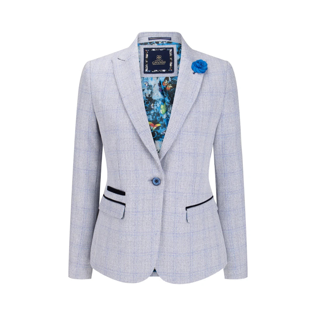 Plus Size Women's Ruffled Blazers in Pink for a Girly and Fashionable LookCaridi - Women Check Blazer Wool Blend Herringbone Tweed Brown Peaky Blinders Plus Size Women's Ruffled Blazers in Pink for a Girly and Fashionable LookCaridi - Women Check Blazer Wool Blend Herringbone Tweed Brown Peaky Blinders
