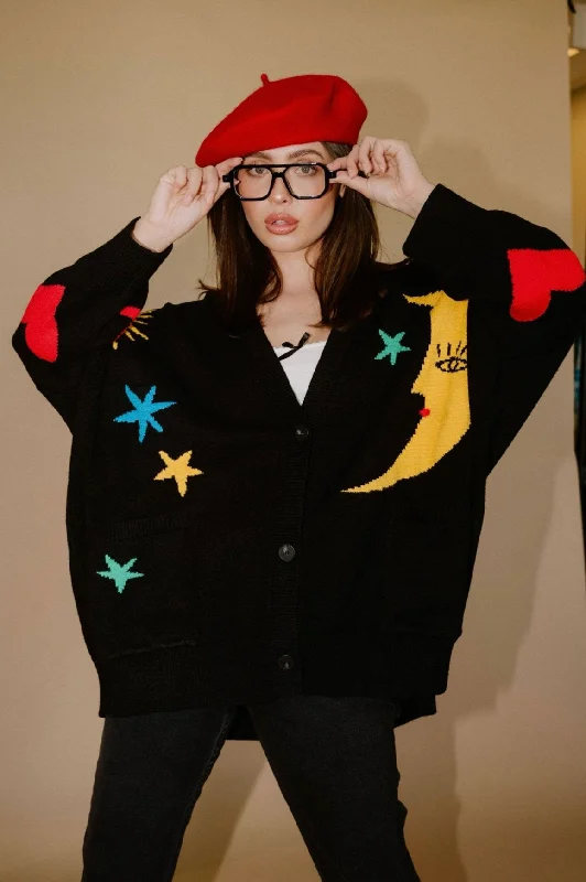 hooded women cardigan for added warmth and styleChild of the Universe Oversized Cardigan hooded women cardigan for added warmth and styleChild of the Universe Oversized Cardigan