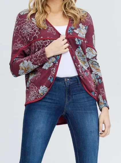 lightweight women cardigan for spring and fallContract Back Floral Cardigan - 2 Colors lightweight women cardigan for spring and fallContract Back Floral Cardigan - 2 Colors