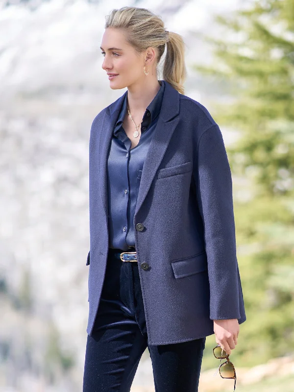 Single - Breasted Women's Tweed Blazers with Gold Buttons for a Classic LookDamara Jacket Single - Breasted Women's Tweed Blazers with Gold Buttons for a Classic LookDamara Jacket