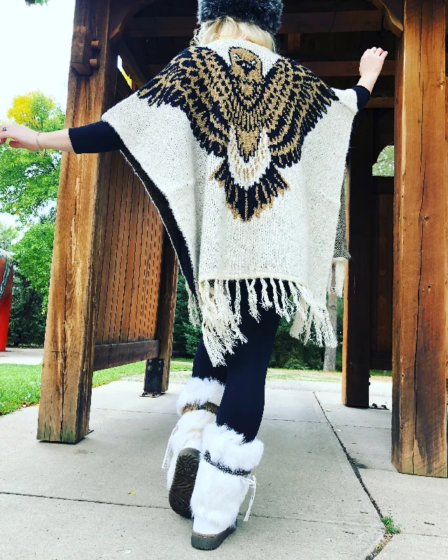 oversized women cardigan for a trendy and cozy lookEagle Poncho