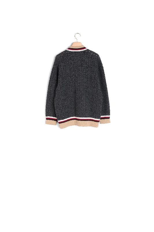 organic cotton women cardigan for an eco - friendly choiceCardicoat à patch double S organic cotton women cardigan for an eco - friendly choiceCardicoat à patch double S