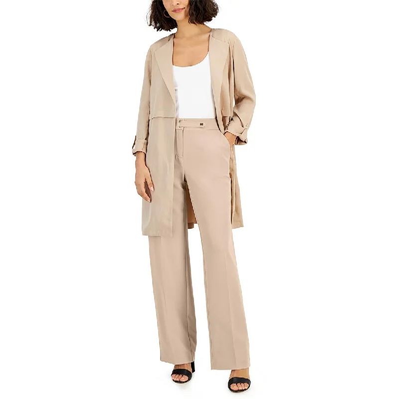 Women's Slim - Fit Blazers in Charcoal Gray for a Professional AppearanceNine West Womens Solid Knit Open-Front Blazer Women's Slim - Fit Blazers in Charcoal Gray for a Professional AppearanceNine West Womens Solid Knit Open-Front Blazer