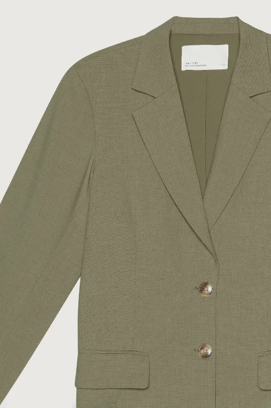 Plus Size Women's Military - Inspired Blazers with Gold Accents for a Bold LookRELAXED FIT BLAZER Plus Size Women's Military - Inspired Blazers with Gold Accents for a Bold LookRELAXED FIT BLAZER
