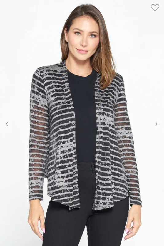 hooded women cardigan for added warmth and styleStriped Long Sleeve Cardigan - 2 Colors hooded women cardigan for added warmth and styleStriped Long Sleeve Cardigan - 2 Colors