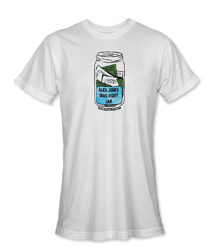 Crop Top Women T Shirt to Pair with High - Waisted BottomsAlex Jones Was Right Jar Women's T-Shirt Crop Top Women T Shirt to Pair with High - Waisted BottomsAlex Jones Was Right Jar Women's T-Shirt