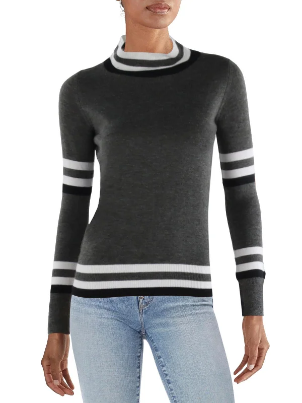 Plus Size Women's Long Sleeve Cable Knit Sweater DressesArcadia Womens Heathered Long Sleeve Mock Turtleneck Sweater Plus Size Women's Long Sleeve Cable Knit Sweater DressesArcadia Womens Heathered Long Sleeve Mock Turtleneck Sweater