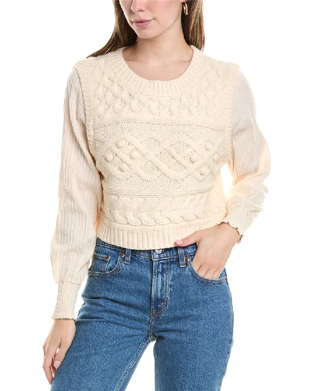 Plus Size Women's Long Sleeve Cable Knit Sweater DressesAvantlook Jacquard Knit Sweater Plus Size Women's Long Sleeve Cable Knit Sweater DressesAvantlook Jacquard Knit Sweater