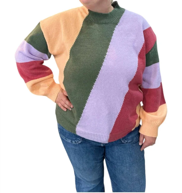 Sleeveless Women's Silk Blend Sweater Dresses for a Sophisticated LookCrewneck Long Sleeve Knitted Sweater In Multicolor Sleeveless Women's Silk Blend Sweater Dresses for a Sophisticated LookCrewneck Long Sleeve Knitted Sweater In Multicolor