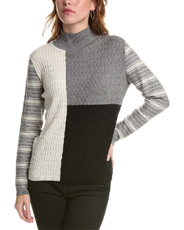 Cowl Neck Women's Cashmere Blend Sweater Dresses for WinterEdinburgh Knitwear Cable Patch Sweater Cowl Neck Women's Cashmere Blend Sweater Dresses for WinterEdinburgh Knitwear Cable Patch Sweater