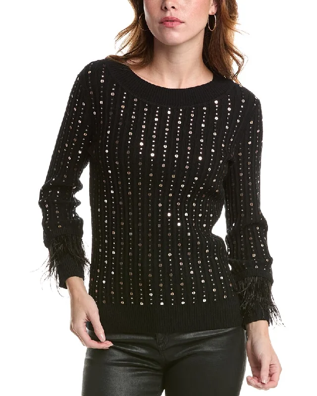 Midi - Length Women's Shetland Wool Sweater Dresses in Traditional PatternsEdinburgh Knitwear Sequin Wool Sweater Midi - Length Women's Shetland Wool Sweater Dresses in Traditional PatternsEdinburgh Knitwear Sequin Wool Sweater