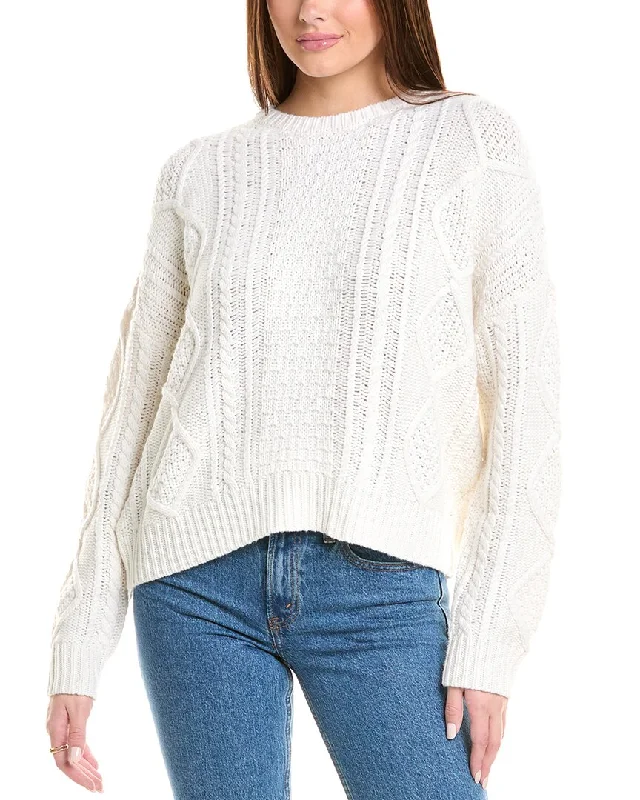 V - Neck Women's Ribbed Sweater Dresses with Belt for a Defined WaistElectric & Rose Alice Wool & Cashmere-Blend Sweater V - Neck Women's Ribbed Sweater Dresses with Belt for a Defined WaistElectric & Rose Alice Wool & Cashmere-Blend Sweater