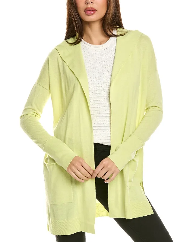 A - Line Women's Merino Wool Sweater Dresses in Classic StylesForte Cashmere Hooded Drape Silk & Cashmere-Blend Cardigan A - Line Women's Merino Wool Sweater Dresses in Classic StylesForte Cashmere Hooded Drape Silk & Cashmere-Blend Cardigan