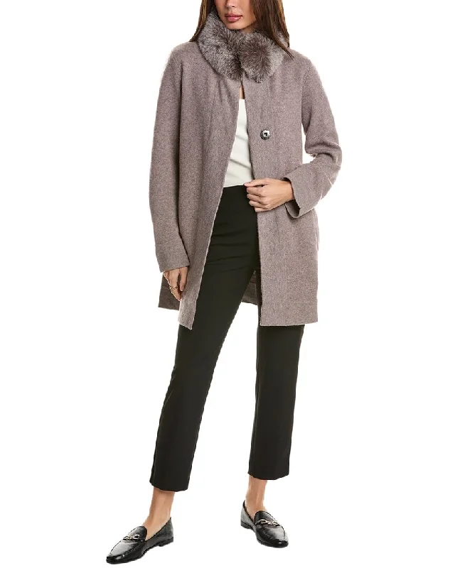 Plus Size Women's Open - Front Cardigan Style Sweater DressesForte Cashmere Swing Wool & Cashmere-Blend Cardigan Plus Size Women's Open - Front Cardigan Style Sweater DressesForte Cashmere Swing Wool & Cashmere-Blend Cardigan