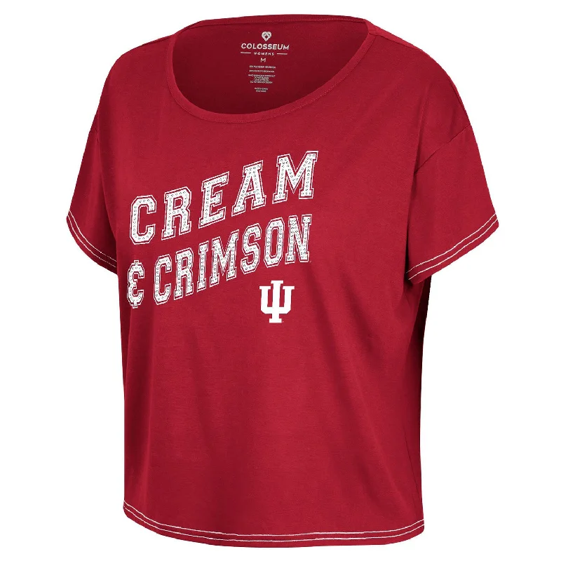 Muscle Women T Shirt for a Sporty and Casual LookLadies Indiana Hoosiers Bling Frost Dolman T-Shirt Muscle Women T Shirt for a Sporty and Casual LookLadies Indiana Hoosiers Bling Frost Dolman T-Shirt