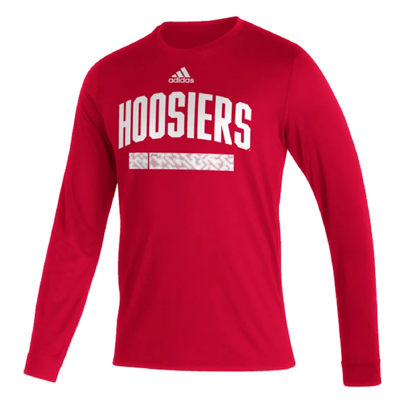 Tie - Dye Women T Shirt with a Bohemian VibeIndiana Hoosiers Adidas Arch Hoosiers Long Sleeve T-Shirt Tie - Dye Women T Shirt with a Bohemian VibeIndiana Hoosiers Adidas Arch Hoosiers Long Sleeve T-Shirt
