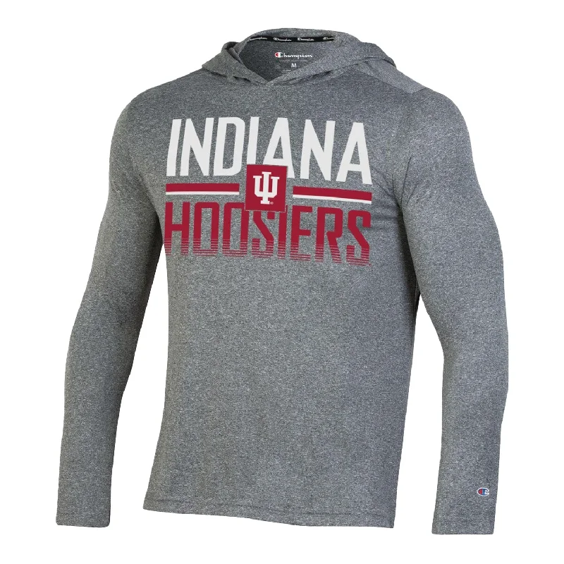 Striped Women T Shirt in a Classic PatternIndiana Hoosiers Heathered Impact Hooded Long Sleeve T-Shirt Striped Women T Shirt in a Classic PatternIndiana Hoosiers Heathered Impact Hooded Long Sleeve T-Shirt