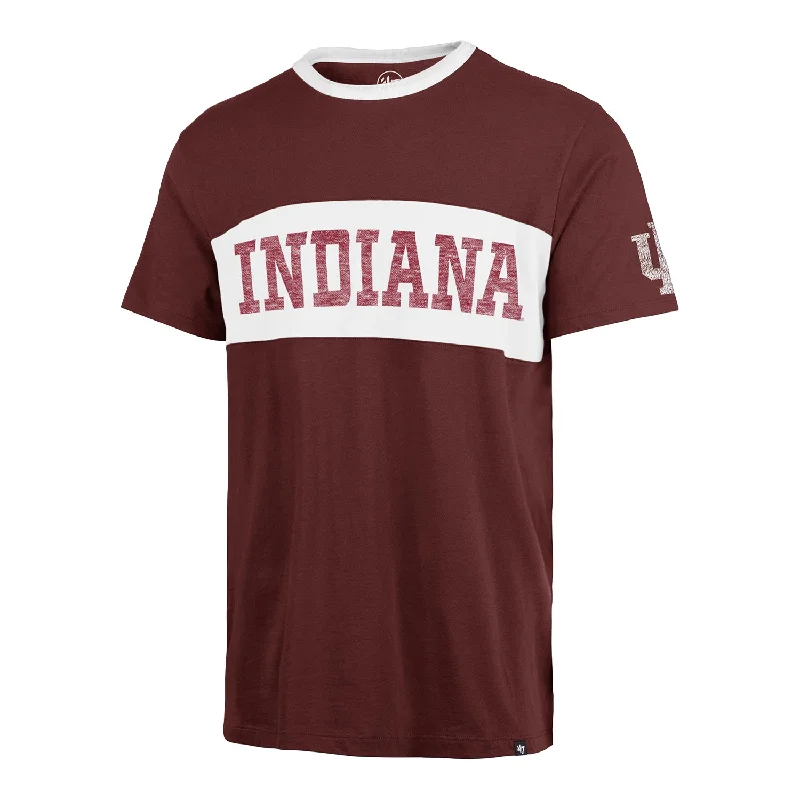 Sheer Women T Shirt for a Stylish and Alluring LookIndiana Hoosiers Double Header Crimson T-Shirt Sheer Women T Shirt for a Stylish and Alluring LookIndiana Hoosiers Double Header Crimson T-Shirt
