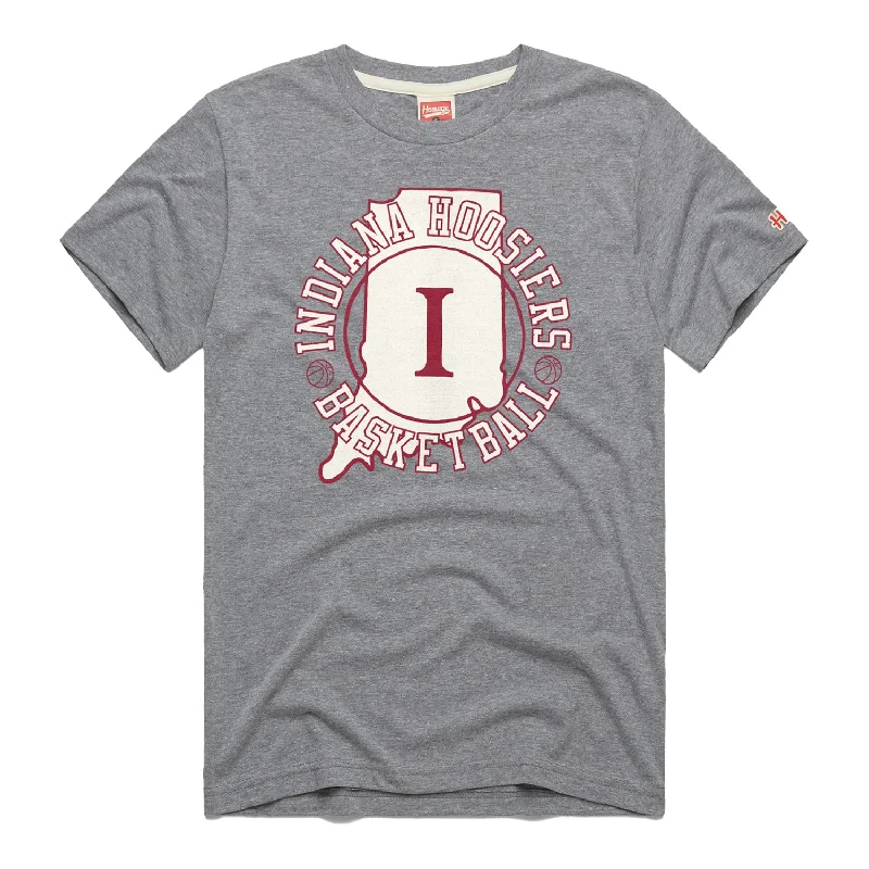 Plus Size Women T Shirt for a Comfortable and Flattering FitIndiana Hoosiers Basketball State Grey T-Shirt Plus Size Women T Shirt for a Comfortable and Flattering FitIndiana Hoosiers Basketball State Grey T-Shirt