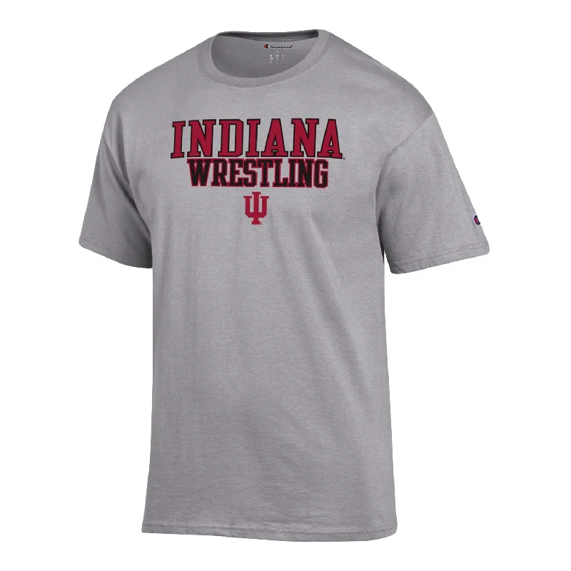 Graphic Print Women T Shirt for a Trendy StatementIndiana Hoosiers Wrestling Grey T-shirt Graphic Print Women T Shirt for a Trendy StatementIndiana Hoosiers Wrestling Grey T-shirt