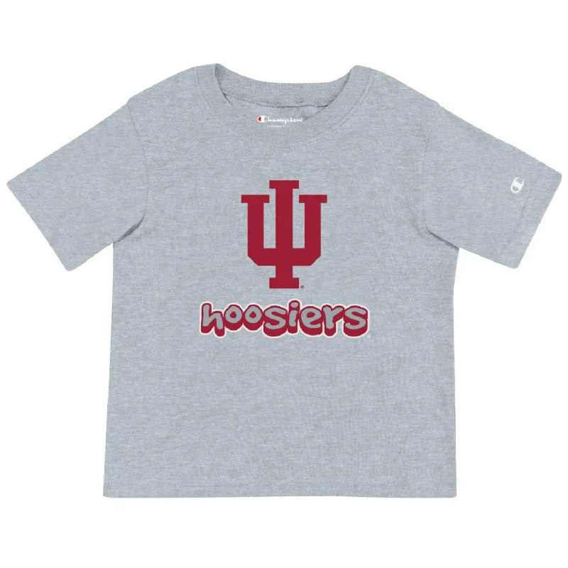 Sleeveless Women T Shirt for Summer ComfortToddler Indiana Hoosiers Primary Grey T-Shirt Sleeveless Women T Shirt for Summer ComfortToddler Indiana Hoosiers Primary Grey T-Shirt
