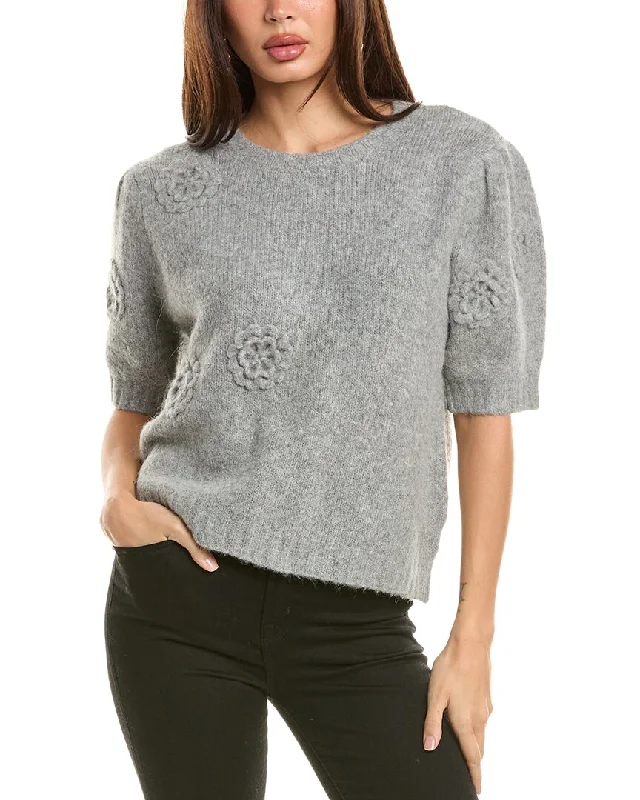 Plus Size Women's Long Sleeve Cable Knit Sweater DressesLALAMIA Wool & Alpaca-Blend Sweater Plus Size Women's Long Sleeve Cable Knit Sweater DressesLALAMIA Wool & Alpaca-Blend Sweater