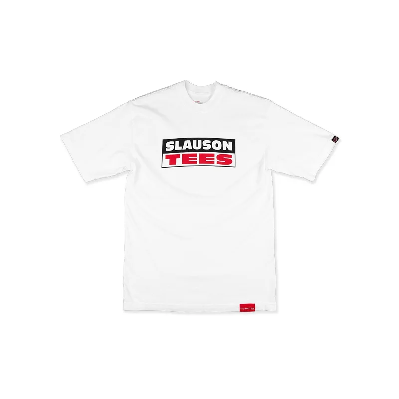 Crew Neck Women T Shirt with a Timeless DesignLimited Edition Slauson Tee’s T-Shirt - White Crew Neck Women T Shirt with a Timeless DesignLimited Edition Slauson Tee’s T-Shirt - White