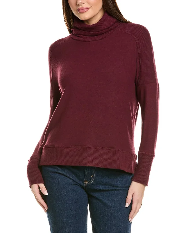Belted Women's Cotton Blend Sweater Dresses for a Casual LookMichael Stars Frida Mock Neck Sweater Belted Women's Cotton Blend Sweater Dresses for a Casual LookMichael Stars Frida Mock Neck Sweater