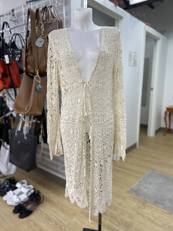 Plus Size Women's Sequined Sweaters for Special OccasionsMolly Bracken loose crochet cardy OS Plus Size Women's Sequined Sweaters for Special OccasionsMolly Bracken loose crochet cardy OS