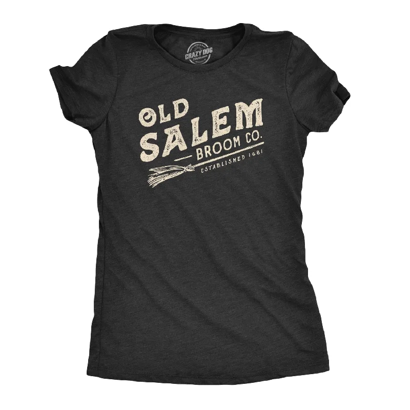 Crew Neck Women T Shirt with a Timeless DesignOld Salem Broom Co. Women's T Shirt