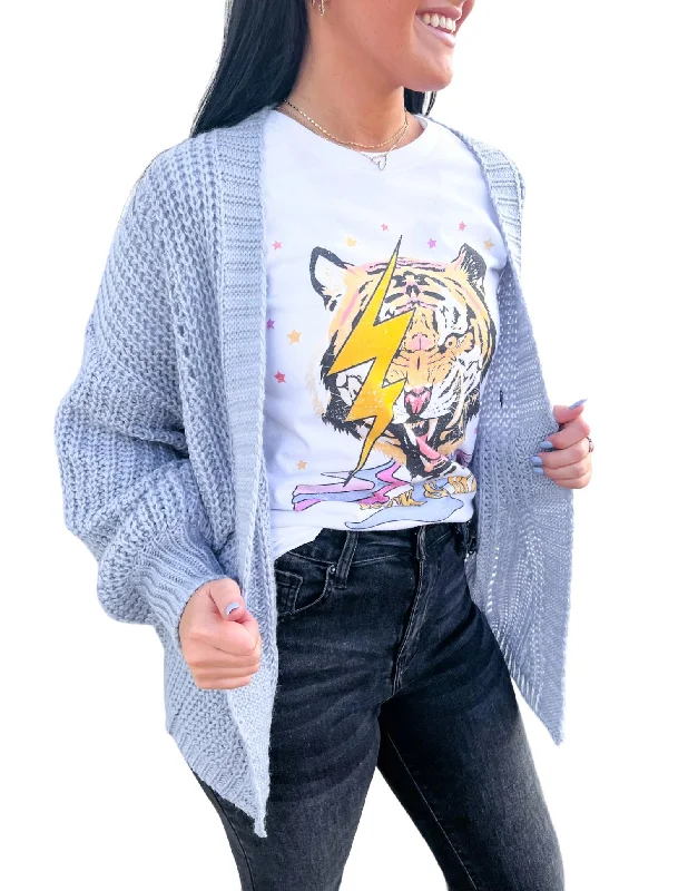 Longline Women's Mohair Sweater Dresses in a Loose FitOpen Front Sweater Cardigan In Misty Blue Longline Women's Mohair Sweater Dresses in a Loose FitOpen Front Sweater Cardigan In Misty Blue