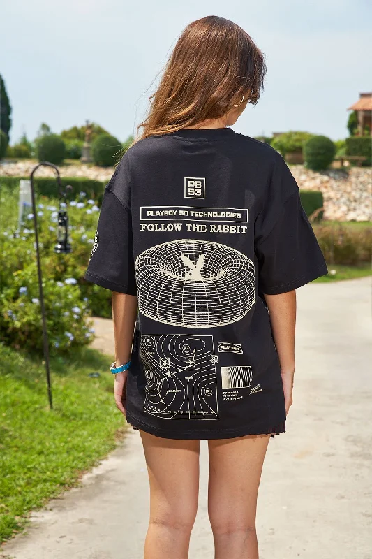 Sequined Women T Shirt for a Sparkly Night OutPlayful Campaign Club Oversized T-shirt Sequined Women T Shirt for a Sparkly Night OutPlayful Campaign Club Oversized T-shirt