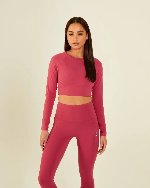 Muscle Women T Shirt for a Sporty and Casual LookMira Top Berry Sorbet