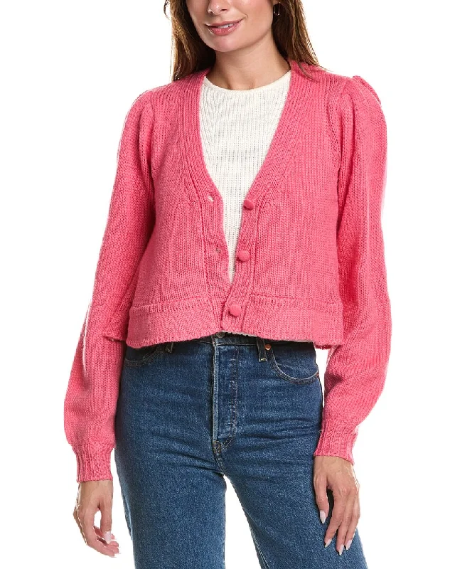 Plus Size Women's Long Sleeve Cable Knit Sweater DressesSaltwater Luxe Wool-Blend Cardigan Plus Size Women's Long Sleeve Cable Knit Sweater DressesSaltwater Luxe Wool-Blend Cardigan