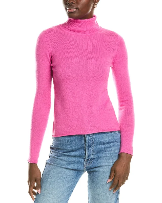 Plus Size Women's Long Sleeve Cable Knit Sweater Dressessofiacashmere Roll Cuff & Hem Turtleneck Sweater Plus Size Women's Long Sleeve Cable Knit Sweater Dressessofiacashmere Roll Cuff & Hem Turtleneck Sweater