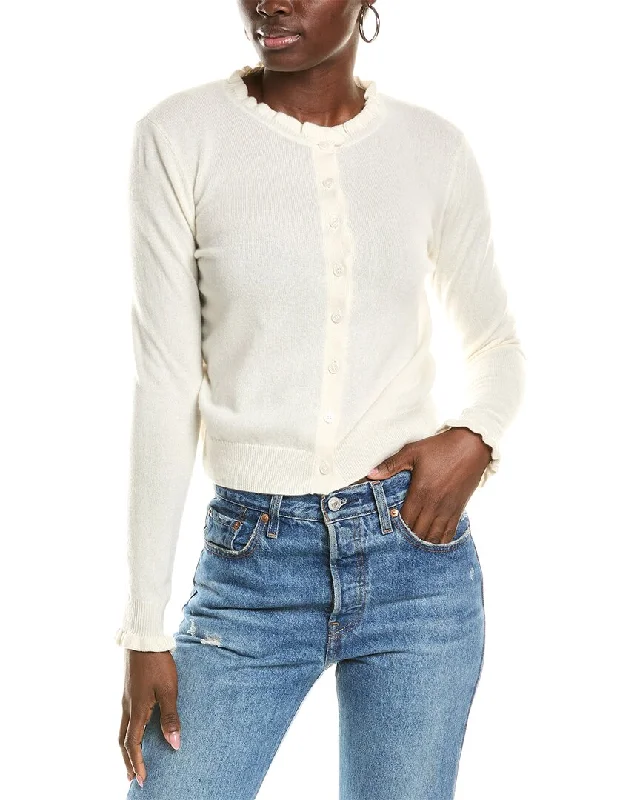 Plus Size Women's Turtleneck Sweater Dresses with Side Slitssofiacashmere Ruffle Cashmere Cardigan Plus Size Women's Turtleneck Sweater Dresses with Side Slitssofiacashmere Ruffle Cashmere Cardigan