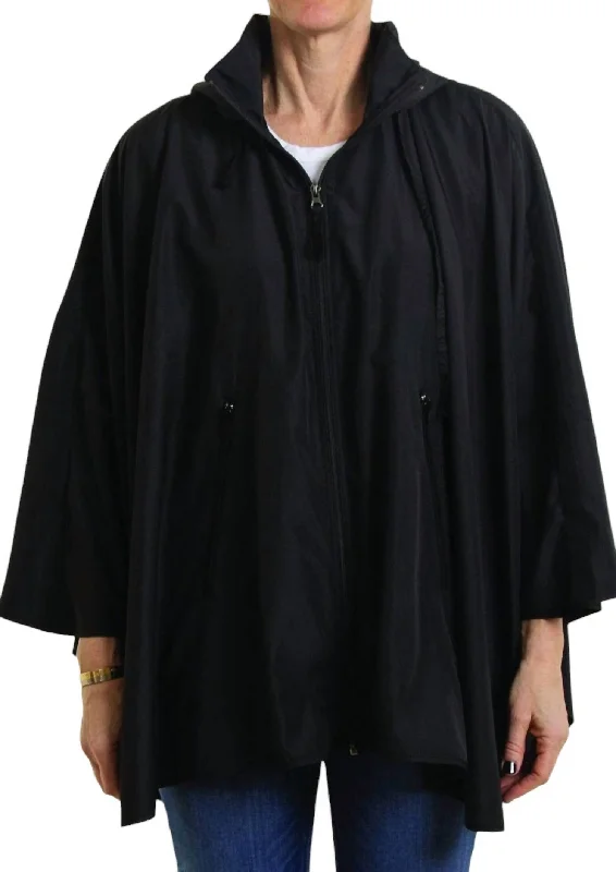 Wrap - Style Women's Lambswool Sweater Dresses in Elegant ShadesSportyraps Poncho In Black Wrap - Style Women's Lambswool Sweater Dresses in Elegant ShadesSportyraps Poncho In Black