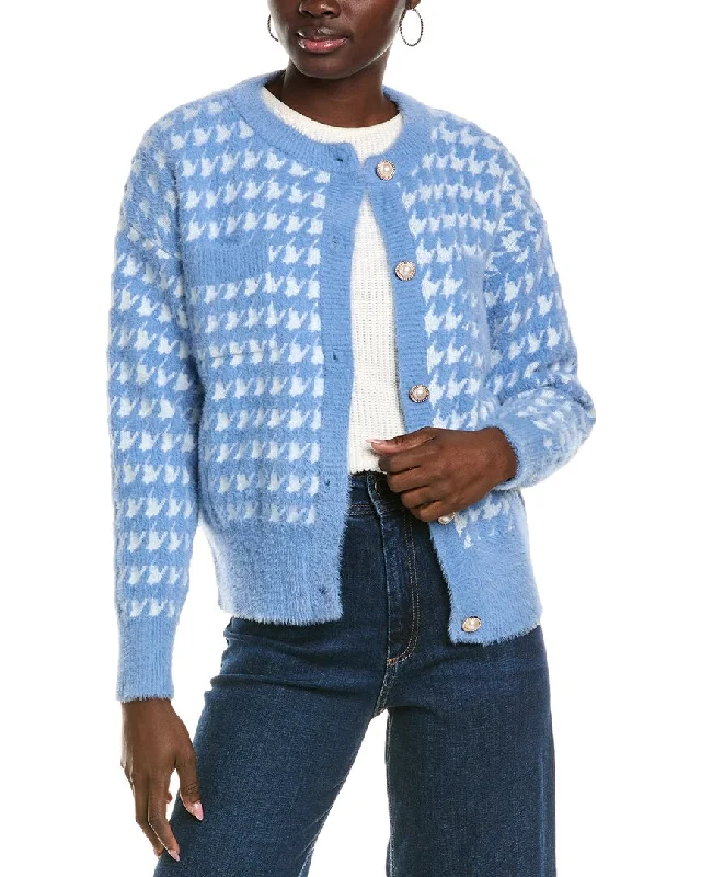 Cowl Neck Women's Cashmere Blend Sweater Dresses for WinterTo My Lovers Fuzzy Houndstooth Cardigan Cowl Neck Women's Cashmere Blend Sweater Dresses for WinterTo My Lovers Fuzzy Houndstooth Cardigan