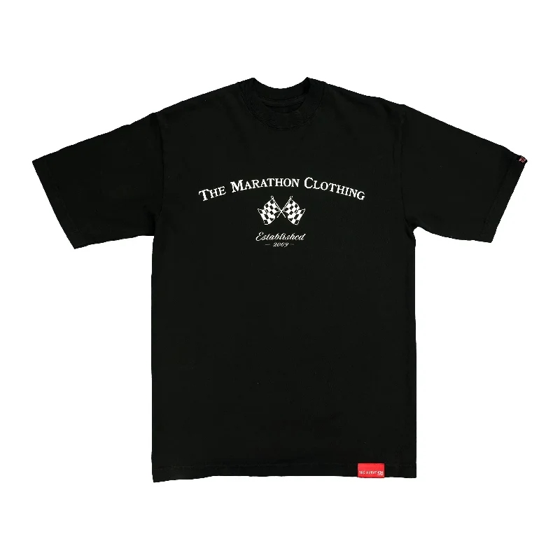 Puff Sleeve Women T Shirt for a Fashion - Forward LookVictory Flag T-Shirt - Black/Bone Puff Sleeve Women T Shirt for a Fashion - Forward LookVictory Flag T-Shirt - Black/Bone