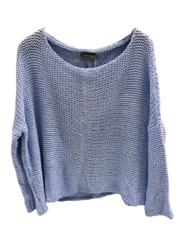 Cowl Neck Women's Cashmere Blend Sweater Dresses for WinterWomen's Key West Crew Sweater In Blue Cowl Neck Women's Cashmere Blend Sweater Dresses for WinterWomen's Key West Crew Sweater In Blue